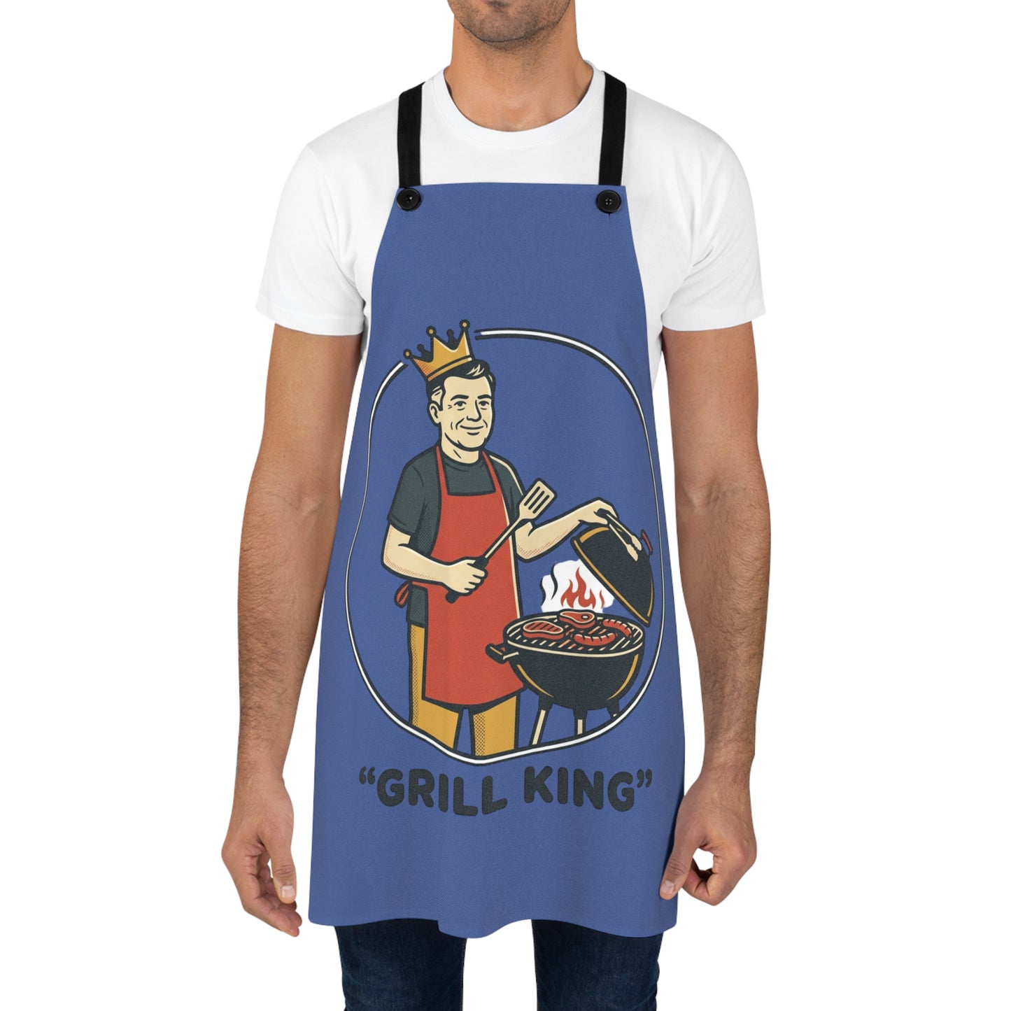 Dad's BBQ King Apron