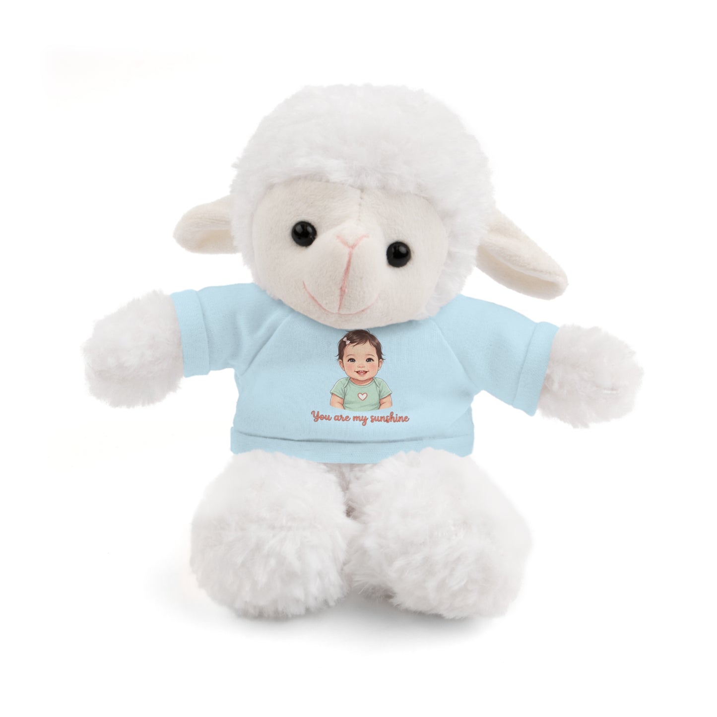Baby Girl Stuffies with 'You are my sunshine' Tee