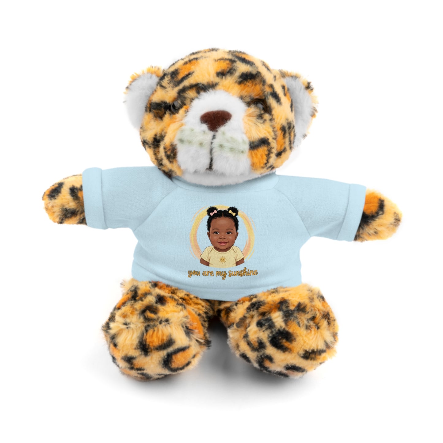 Baby Girl Stuffies with 'You are my sunshine' Tee