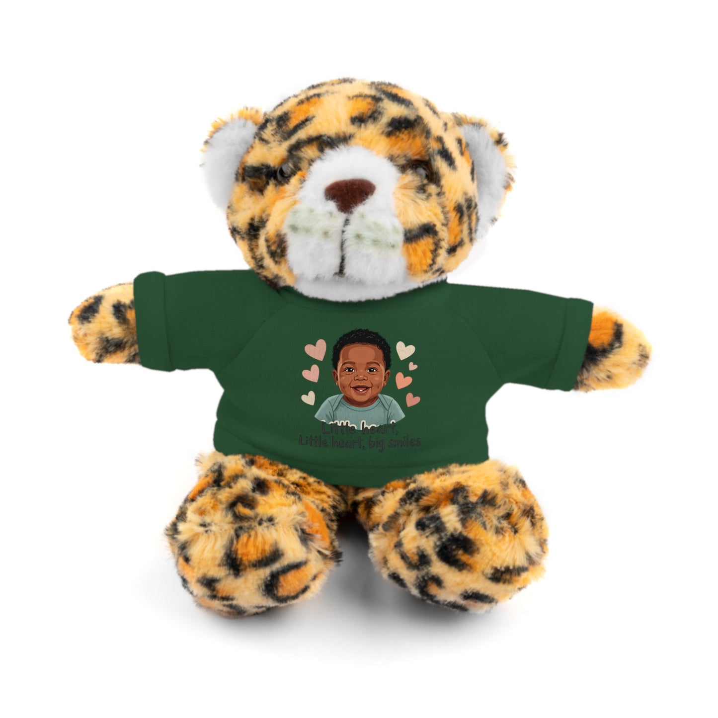 Baby Boy Stuffies with 'Little loved, big smile' Tee