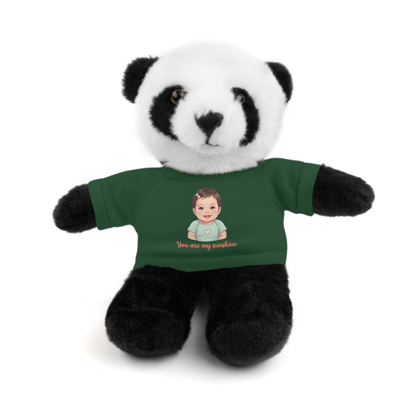 Baby Girl Stuffies with 'You are my sunshine' Tee