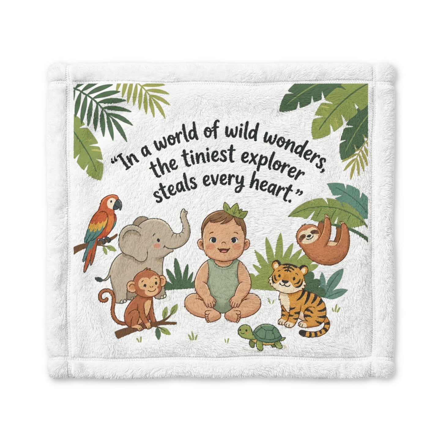 Minky Baby Lovey Blanket