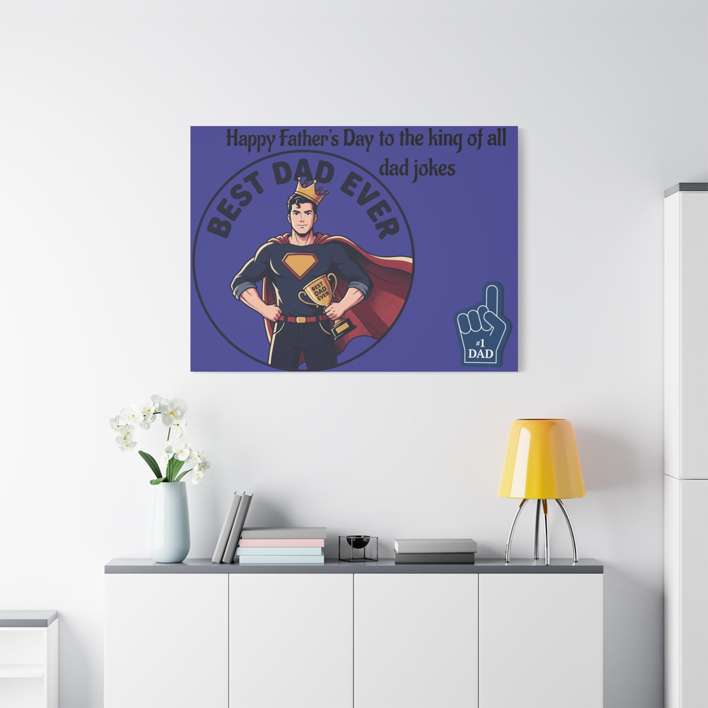 Best Dad Canvas