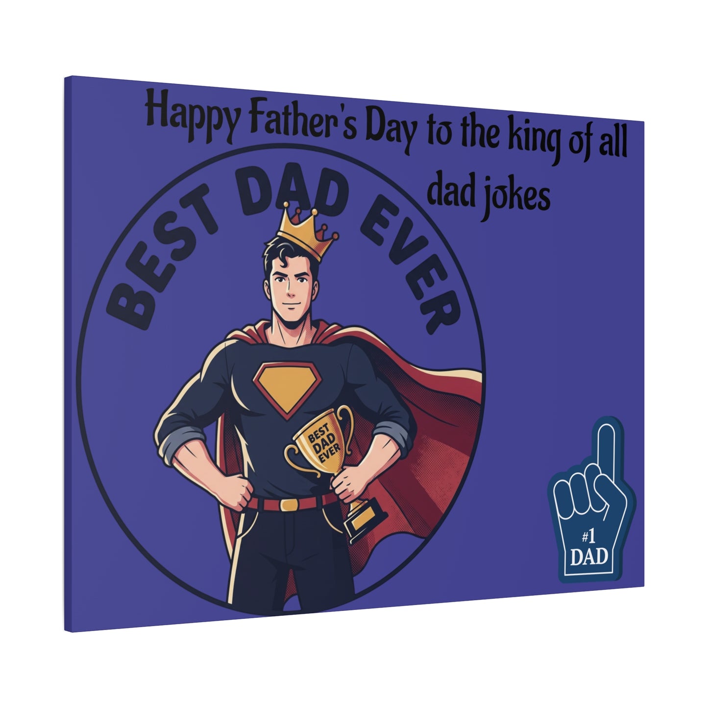 Best Dad Canvas