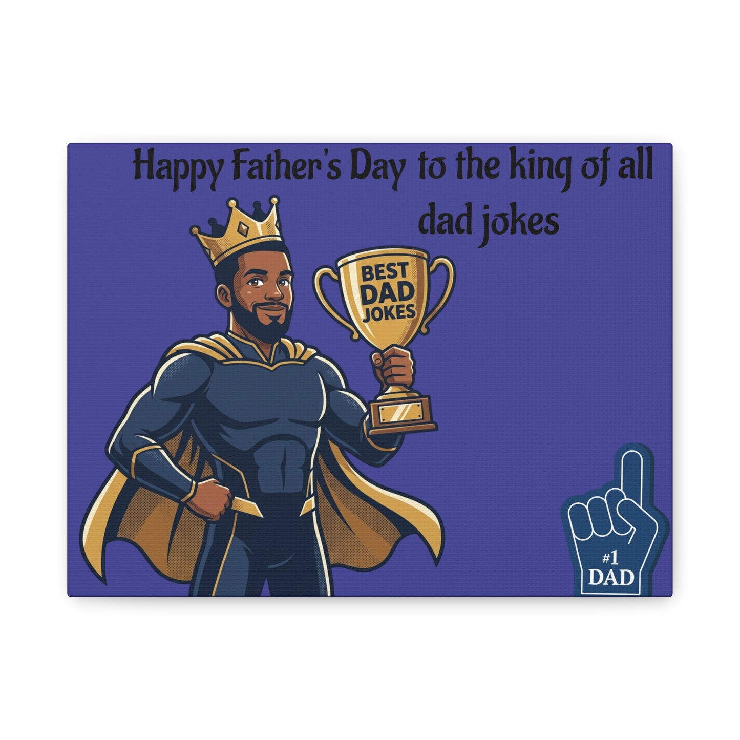 Best Dad Canvas