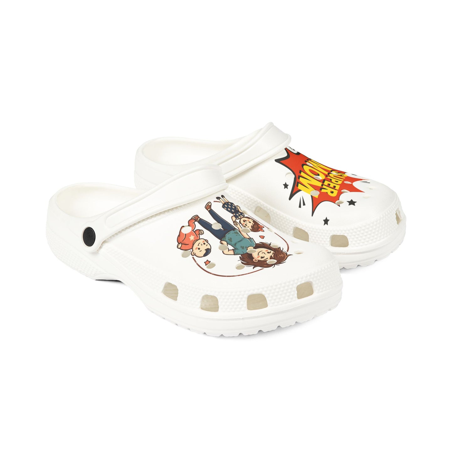 Super Mom Foam Clogs | Slip-On Rubber Shoes