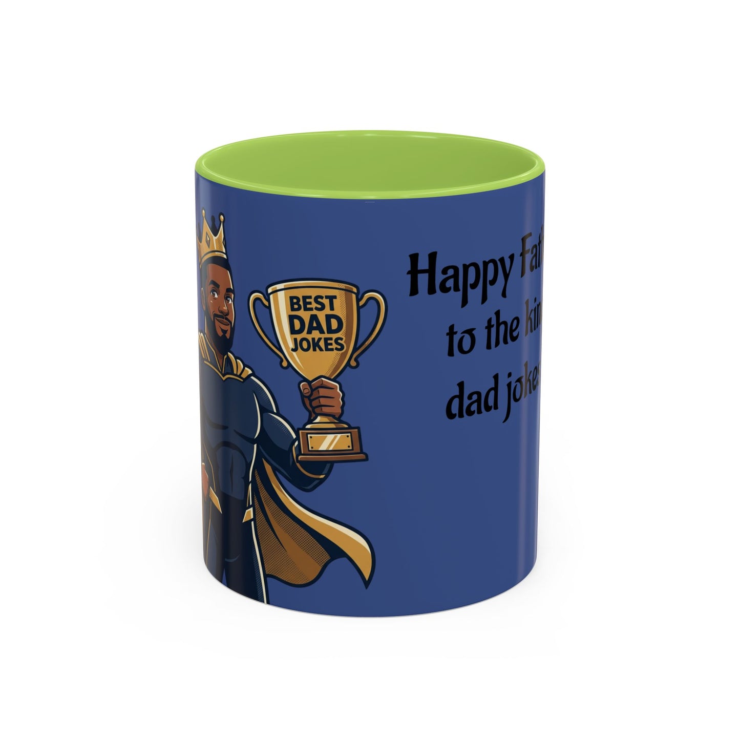 Best Dad Jokes Mug | Father's Day Coffee Mug, Accent Two-Tone
