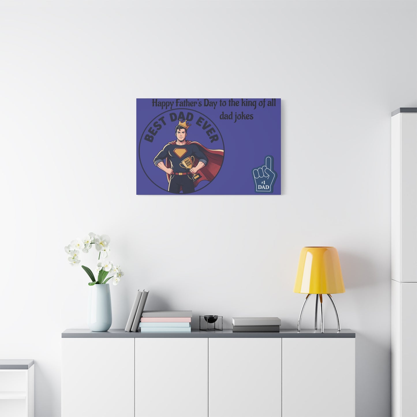 Best Dad Canvas