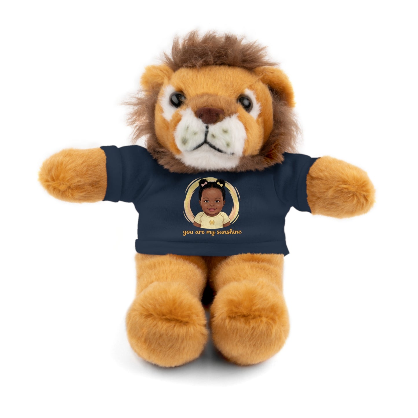 Baby Girl Stuffies with 'You are my sunshine' Tee