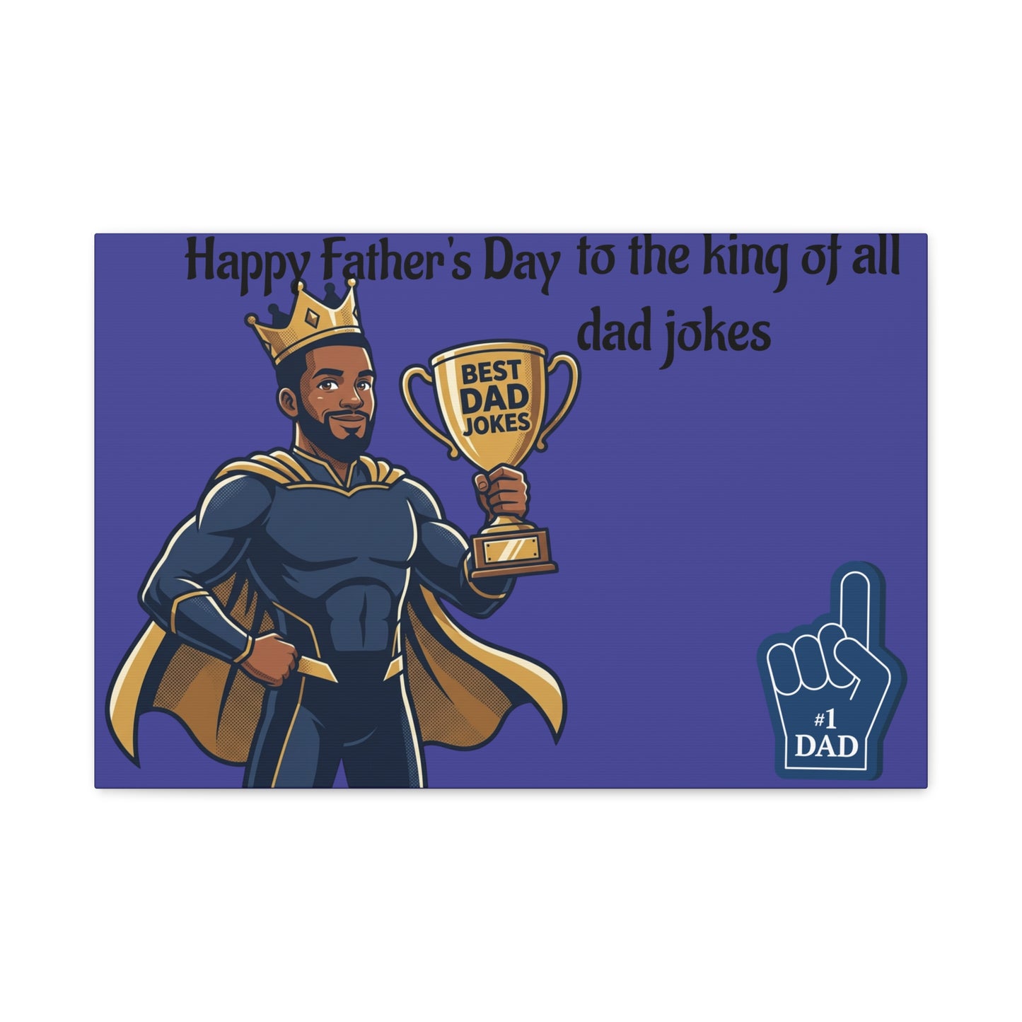 Best Dad Canvas