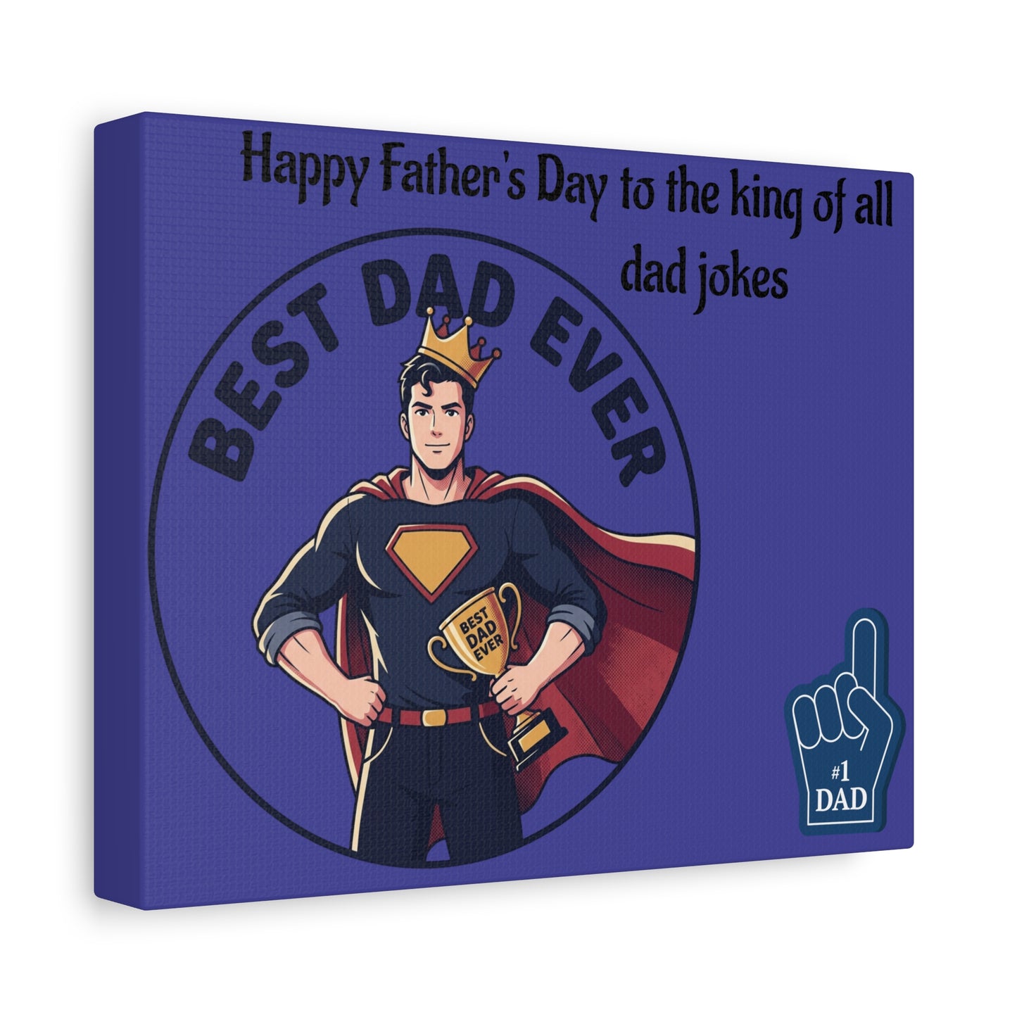 Best Dad Canvas
