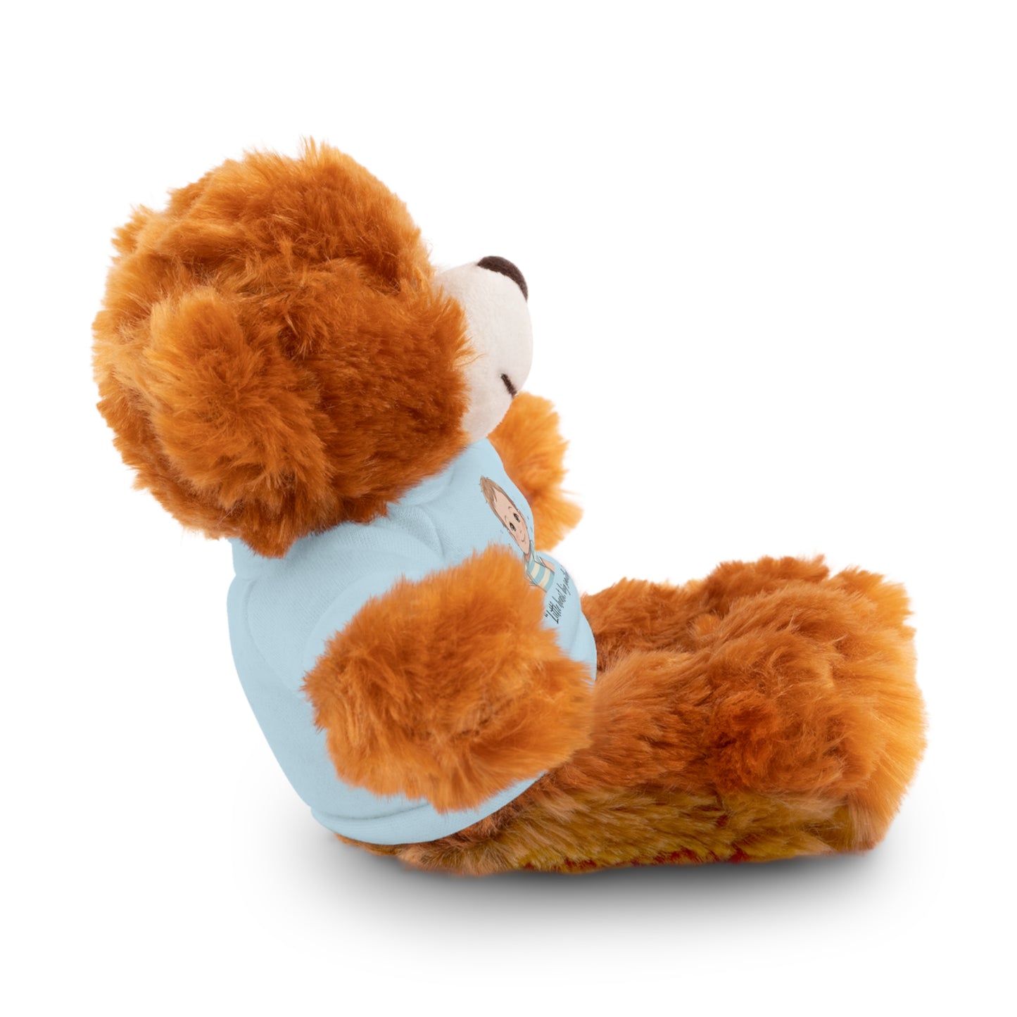 Baby Boy Stuffies with 'Little loved, big smile' Tee