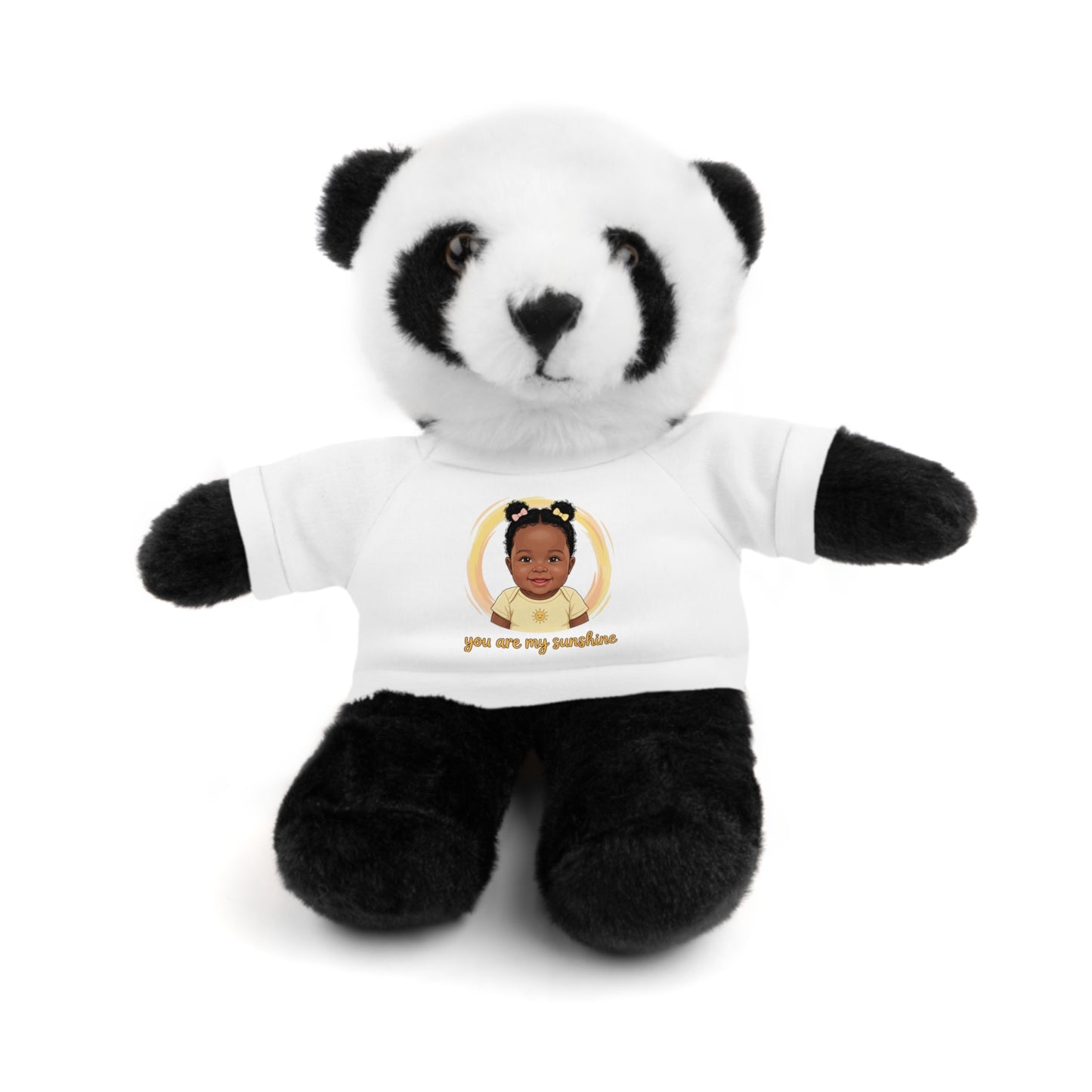 Baby Girl Stuffies with 'You are my sunshine' Tee