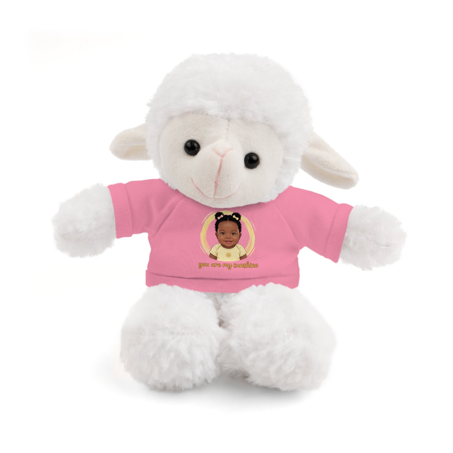 Baby Girl Stuffies with 'You are my sunshine' Tee