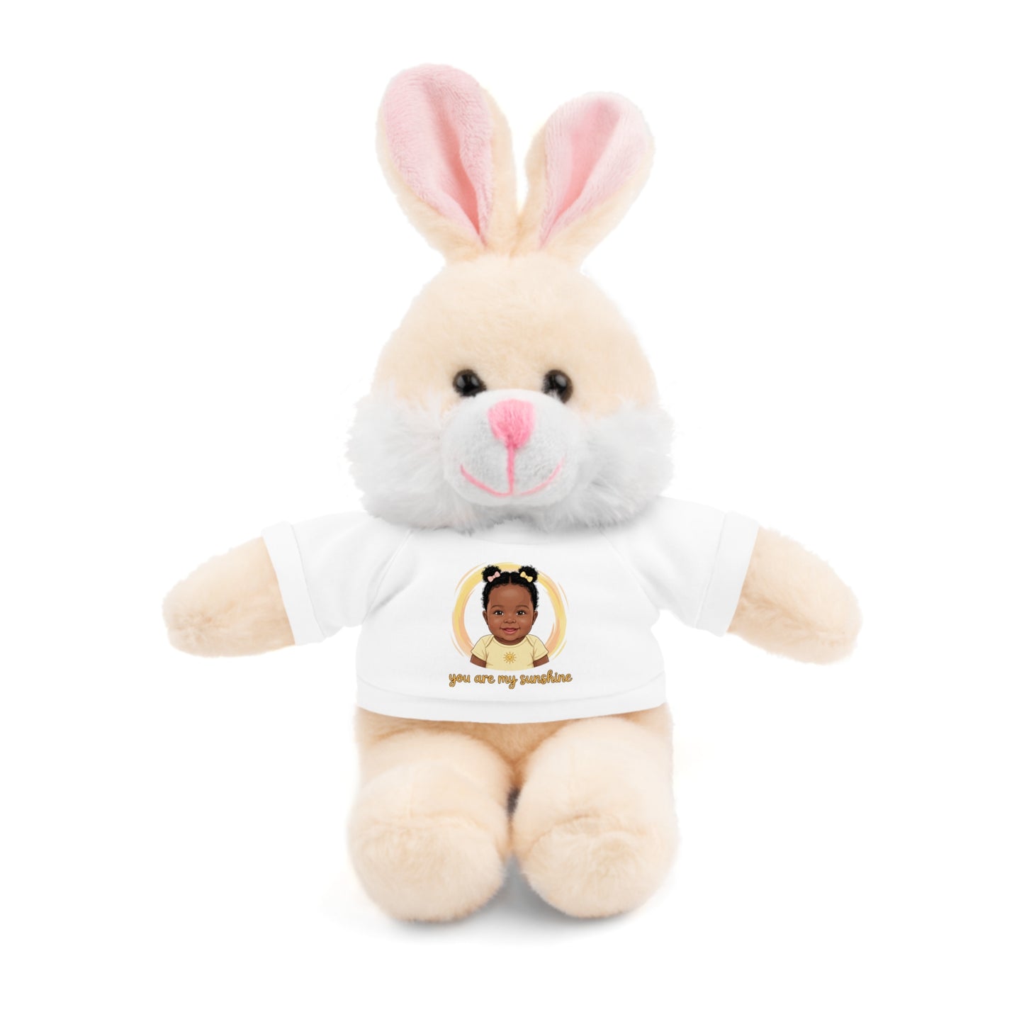 Baby Girl Stuffies with 'You are my sunshine' Tee