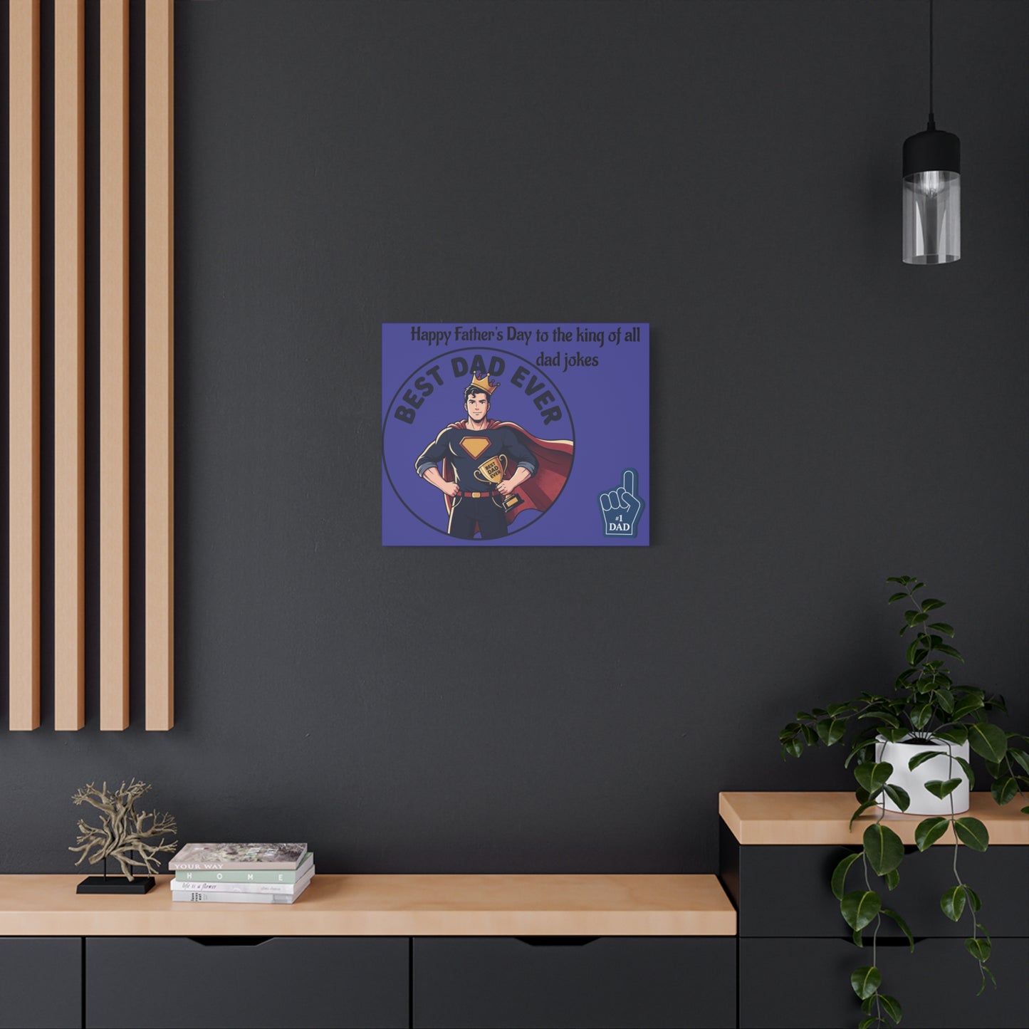 Best Dad Canvas