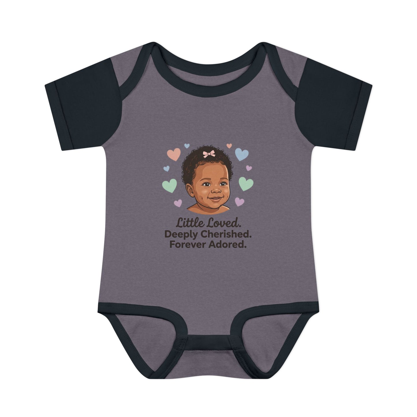 Little Loved Infant Bodysuit — "Little Loved. Deeply Cherished. Forever Adored." Baby Onesie