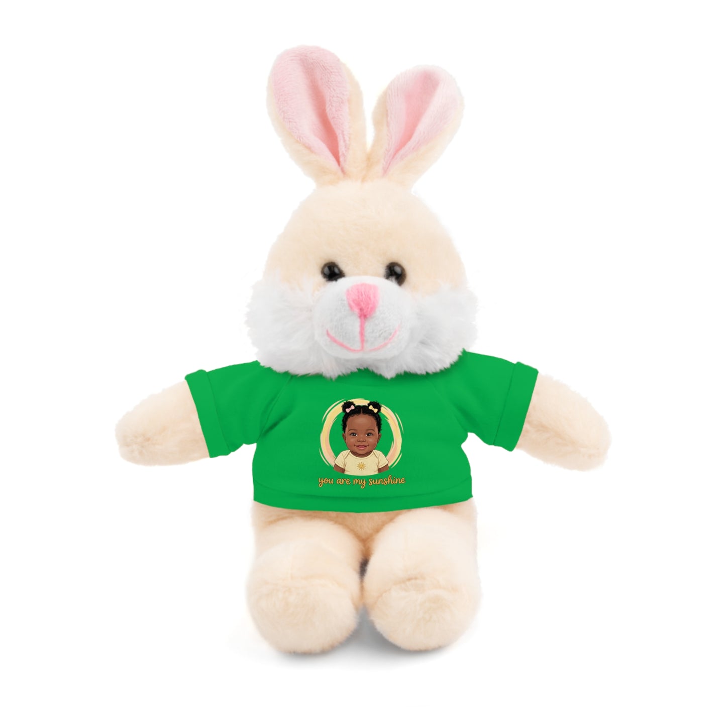 Baby Girl Stuffies with 'You are my sunshine' Tee