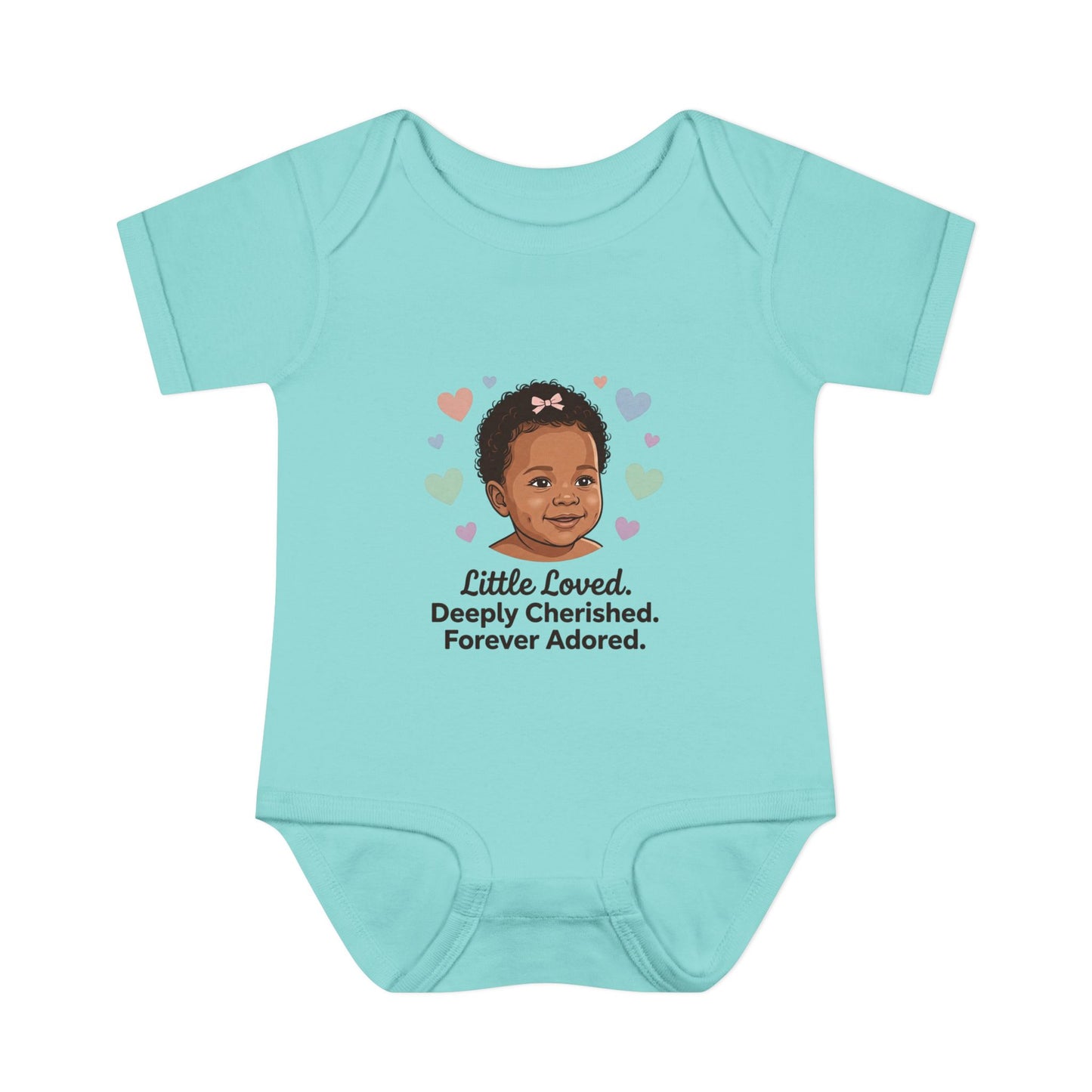 Little Loved Infant Bodysuit — "Little Loved. Deeply Cherished. Forever Adored." Baby Onesie