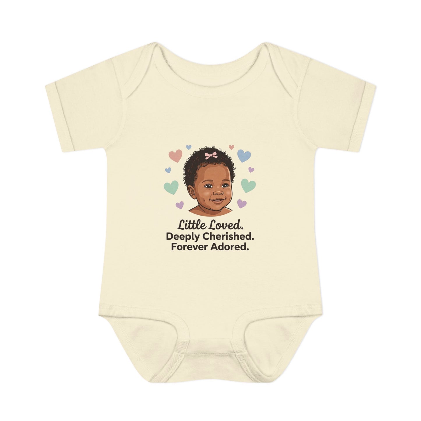 Little Loved Infant Bodysuit — "Little Loved. Deeply Cherished. Forever Adored." Baby Onesie