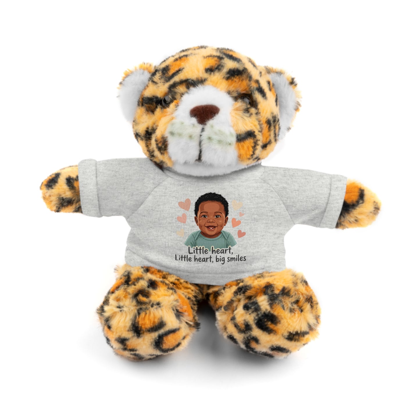 Baby Boy Stuffies with 'Little loved, big smile' Tee