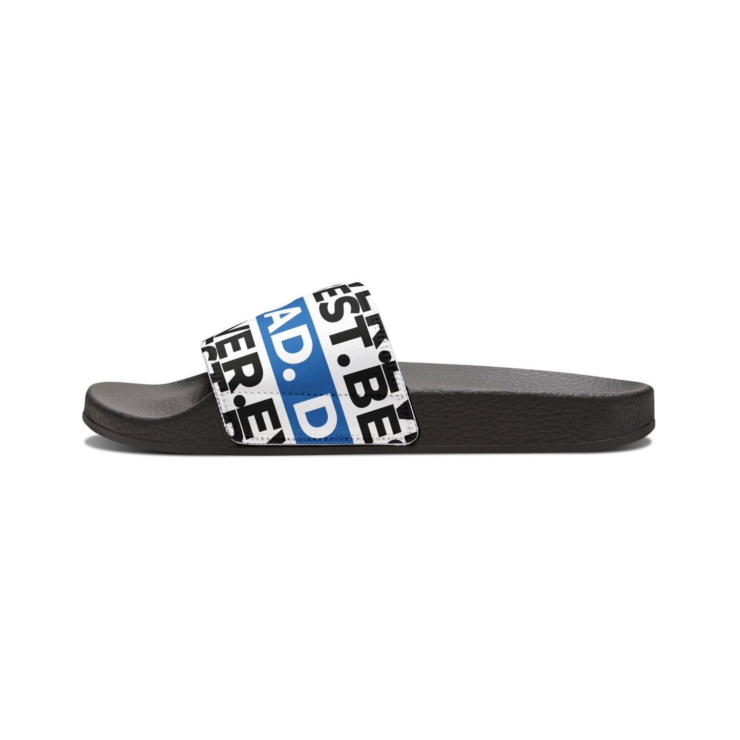 Slide Sandals — Best dad Graphic Removable-Strap Pool Slides
