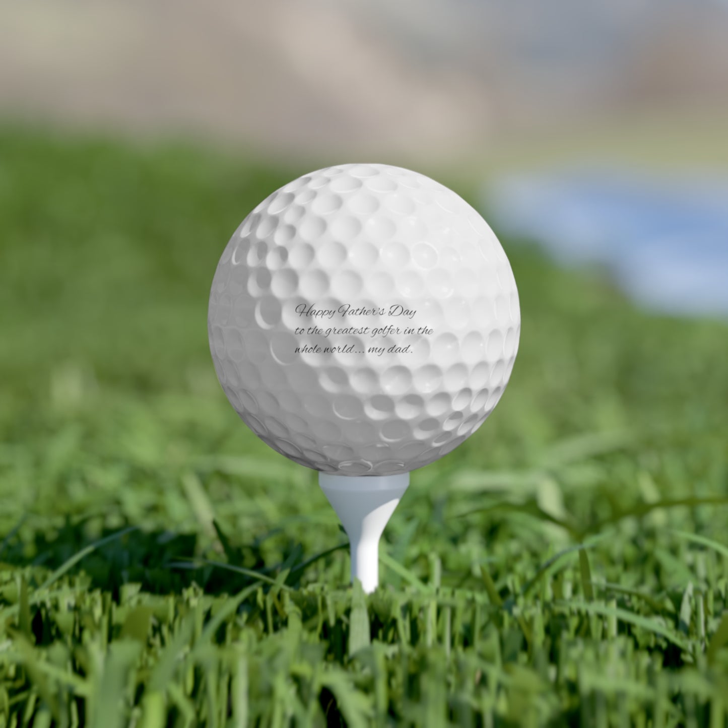 Fathers Day Golf Balls, 6pcs