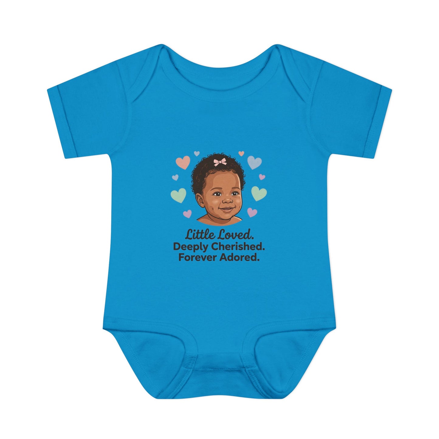 Little Loved Infant Bodysuit — "Little Loved. Deeply Cherished. Forever Adored." Baby Onesie