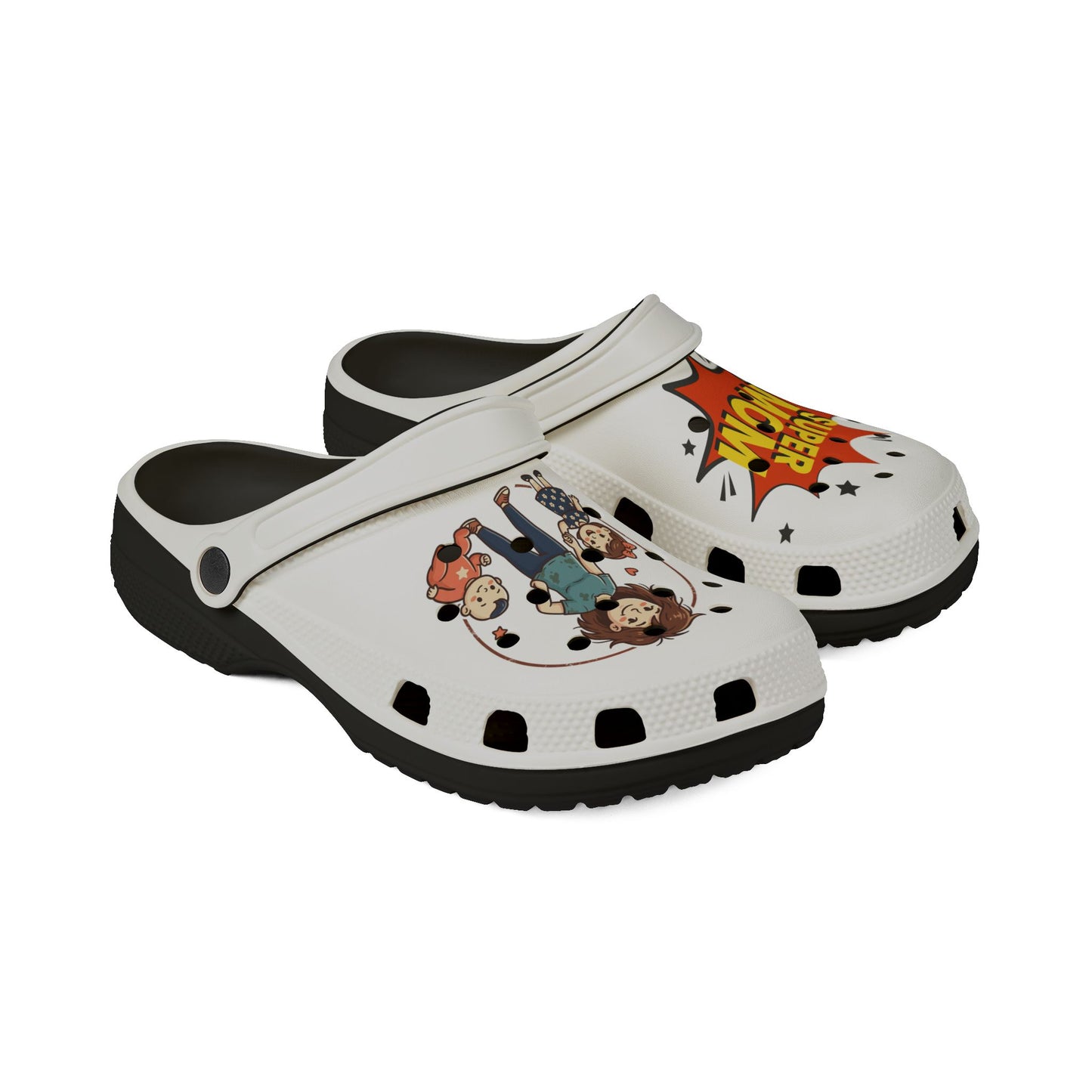 Super Mom Foam Clogs | Slip-On Rubber Shoes