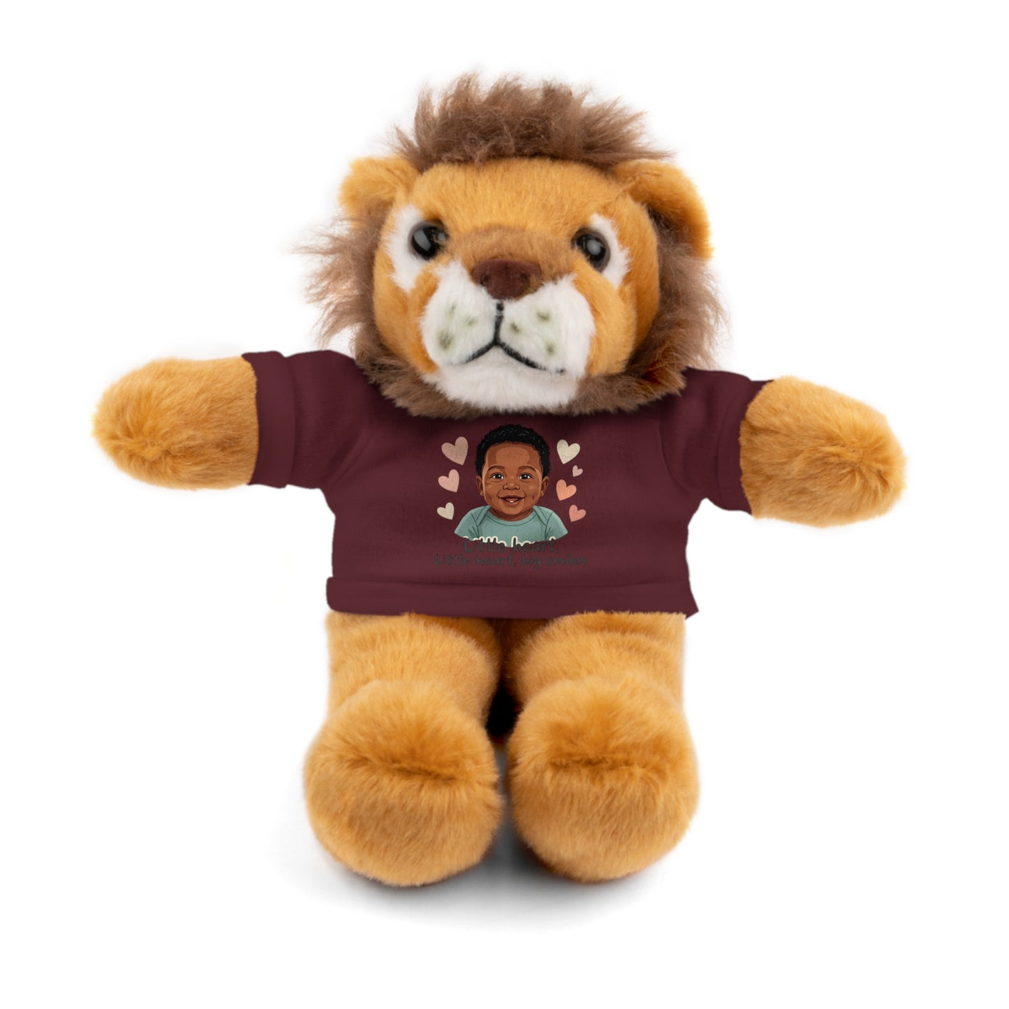 Baby Boy Stuffies with 'Little loved, big smile' Tee
