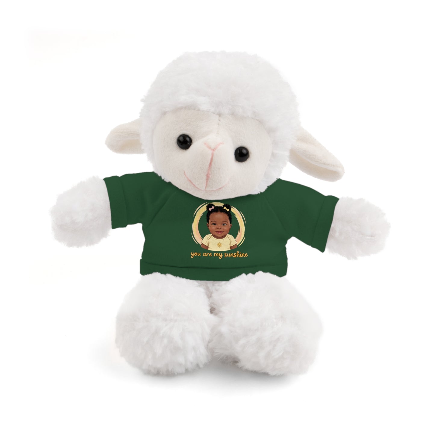 Baby Girl Stuffies with 'You are my sunshine' Tee