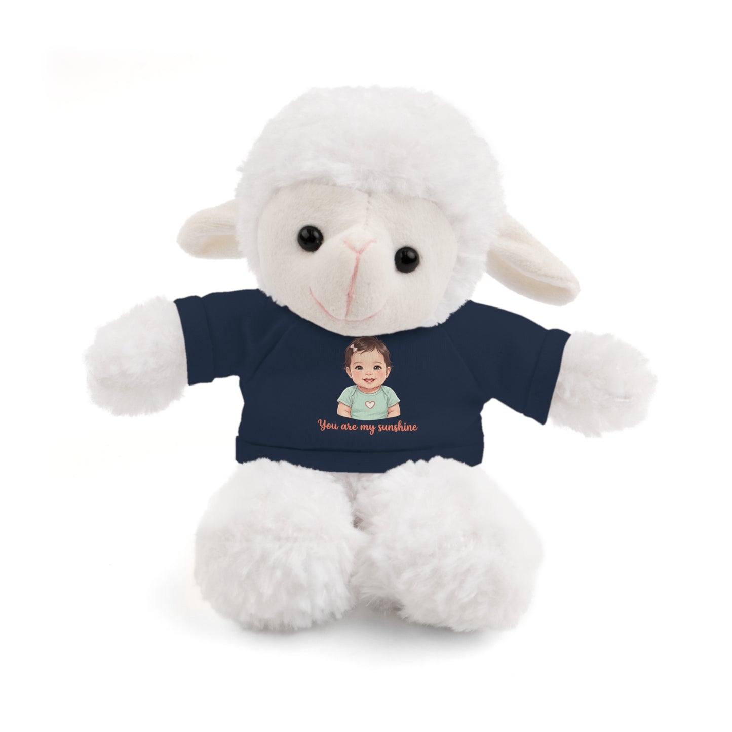 Baby Girl Stuffies with 'You are my sunshine' Tee