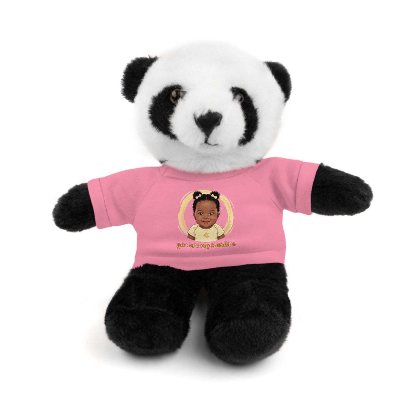 Baby Girl Stuffies with 'You are my sunshine' Tee