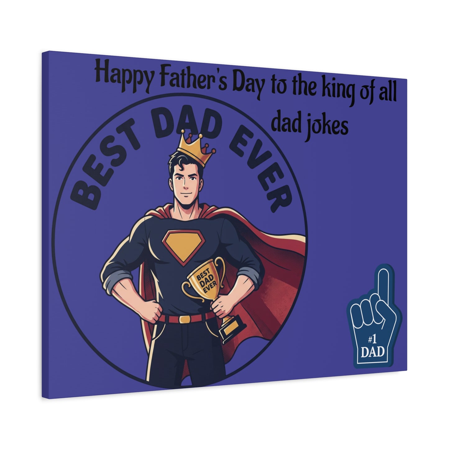 Best Dad Canvas