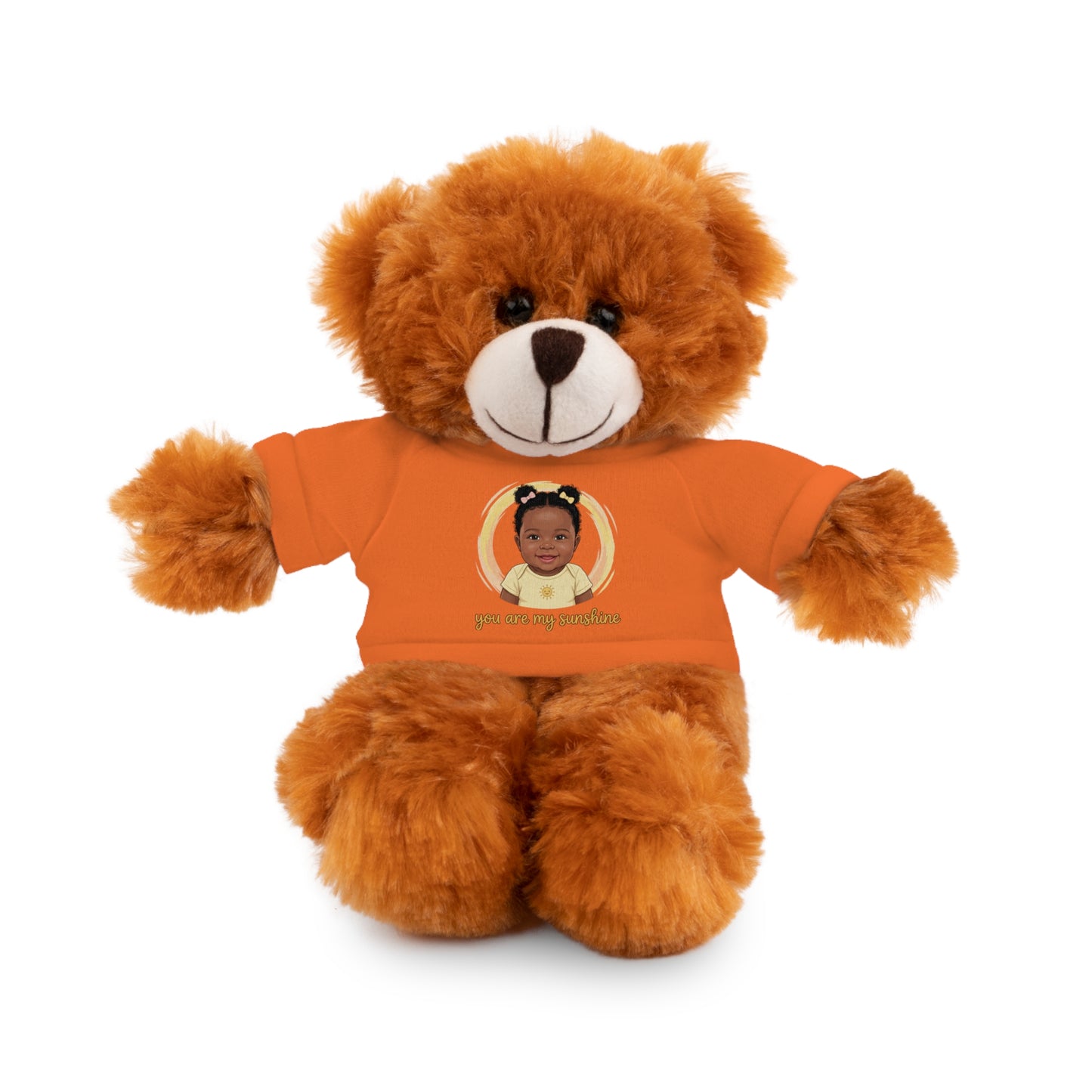 Baby Girl Stuffies with 'You are my sunshine' Tee