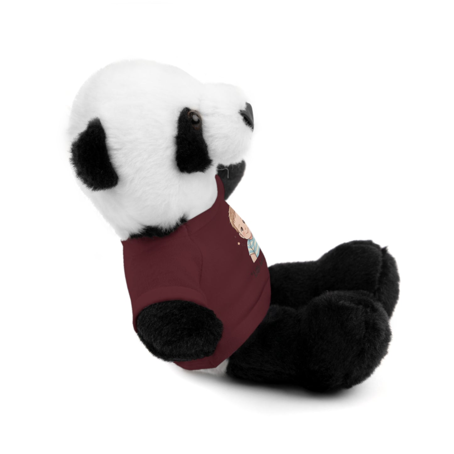Baby Boy Stuffies with 'Little loved, big smile' Tee