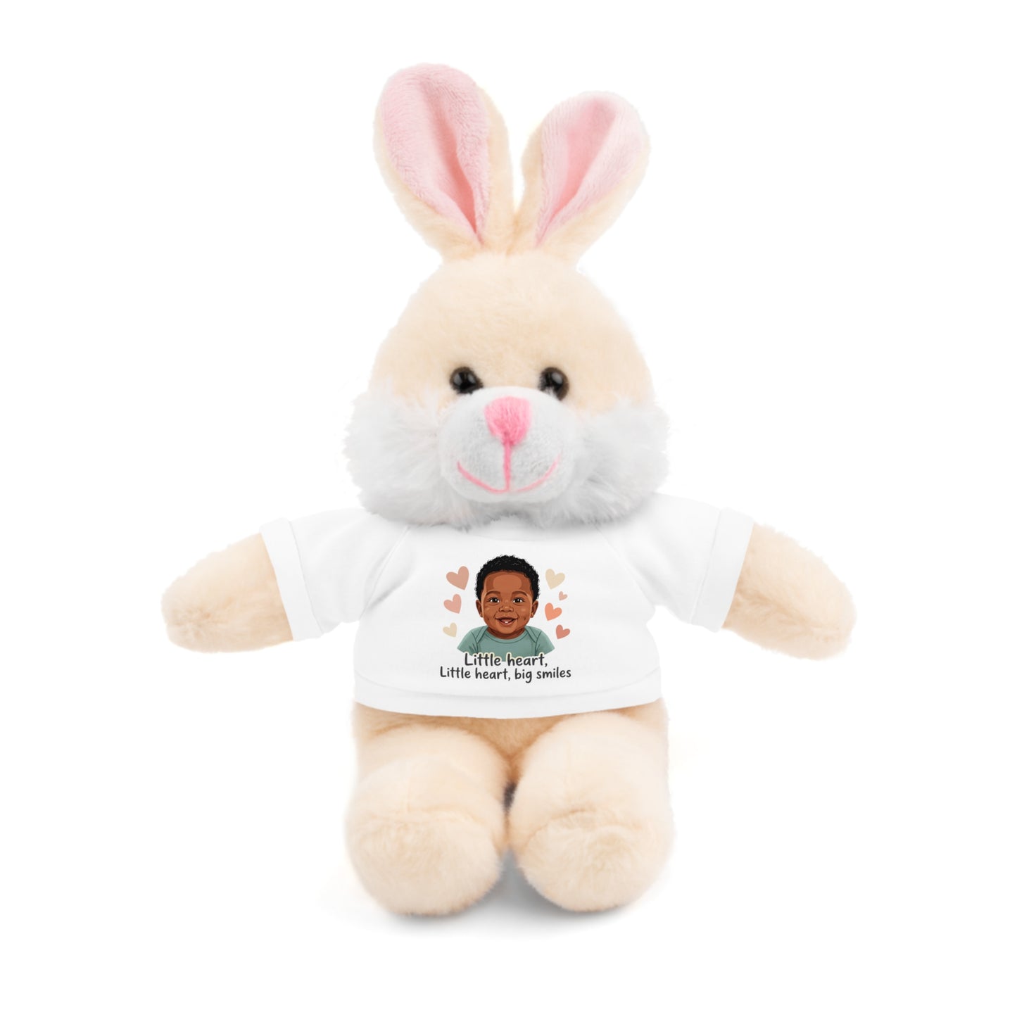Baby Boy Stuffies with 'Little loved, big smile' Tee