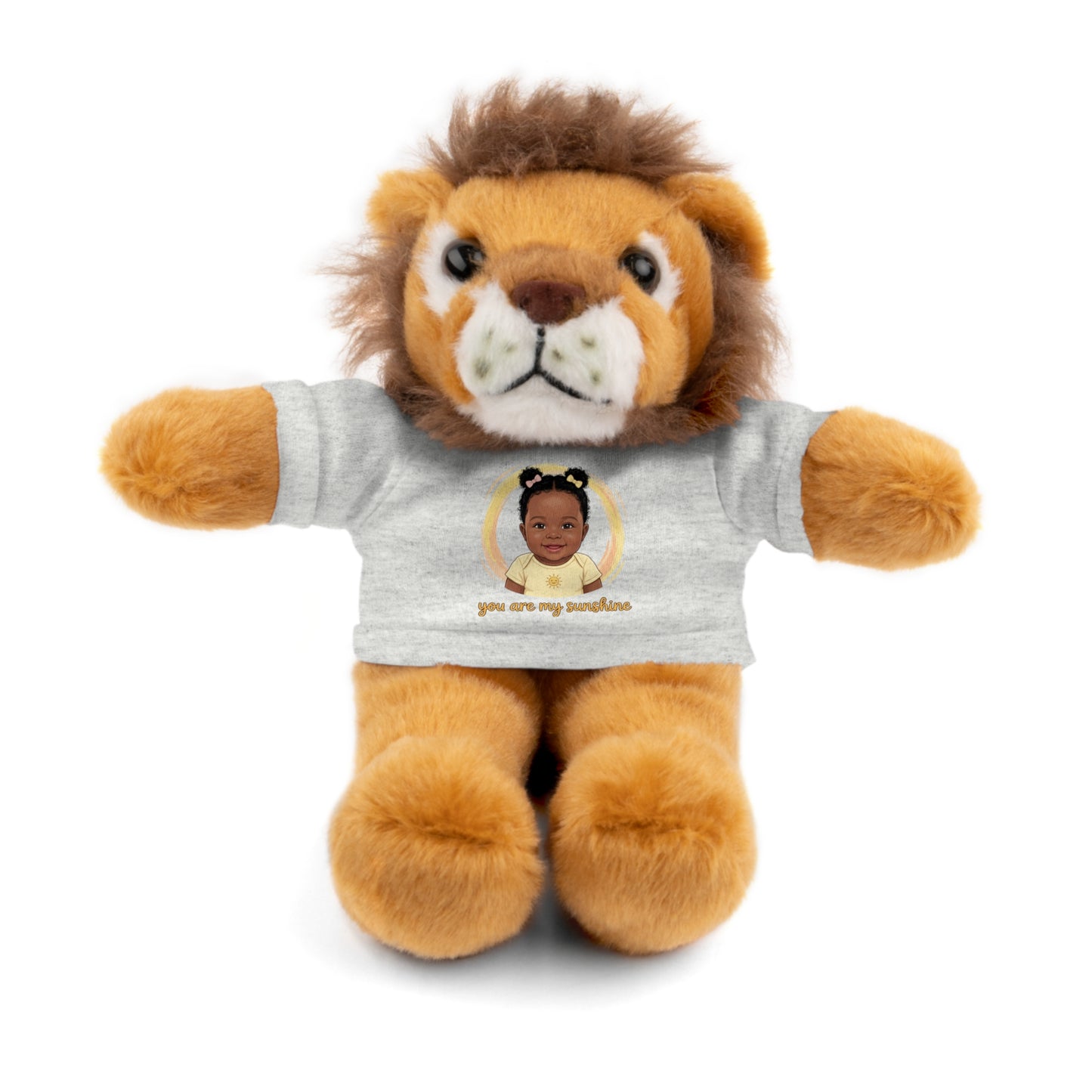 Baby Girl Stuffies with 'You are my sunshine' Tee