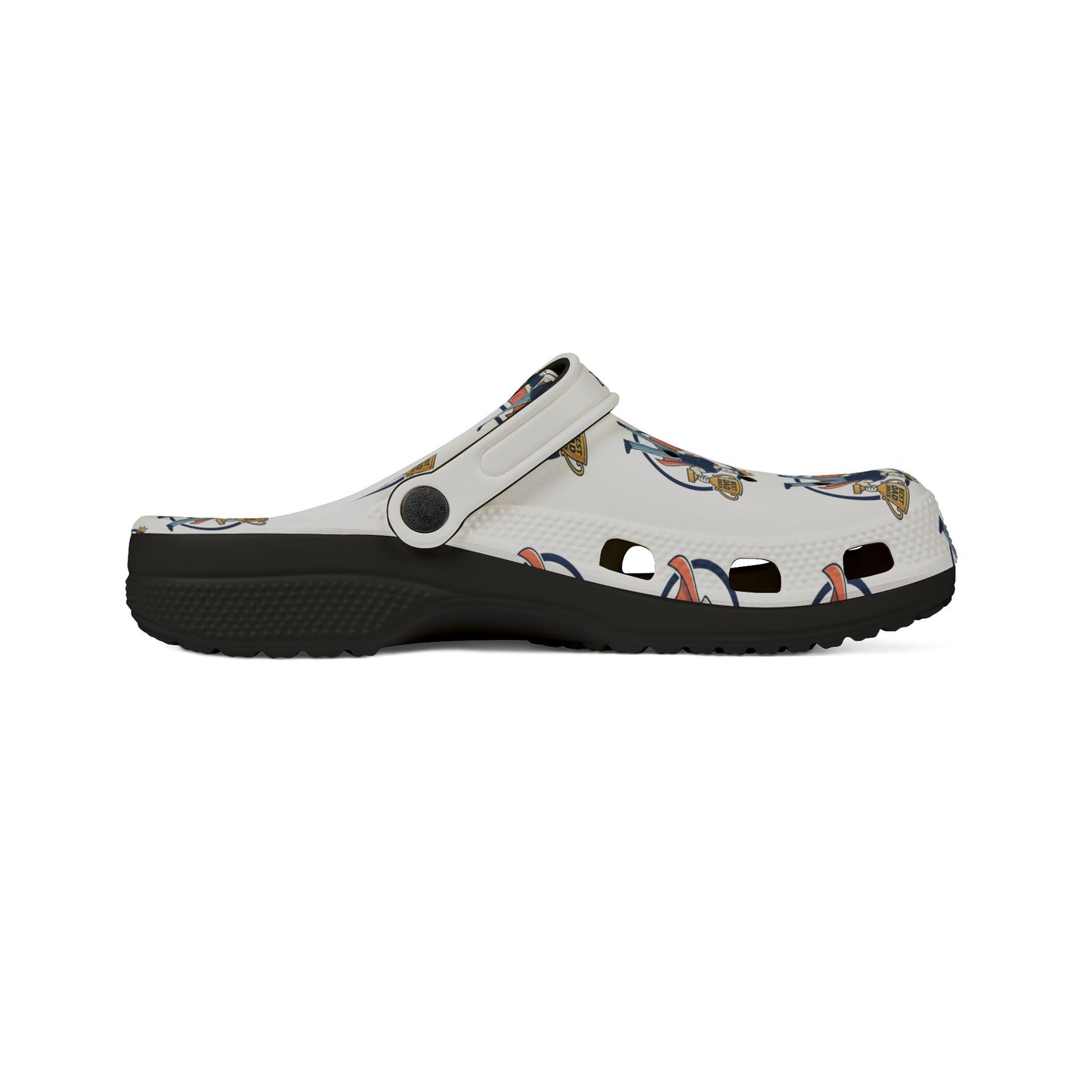 Superhero Dad Foam Rubber Shoes (AOP)