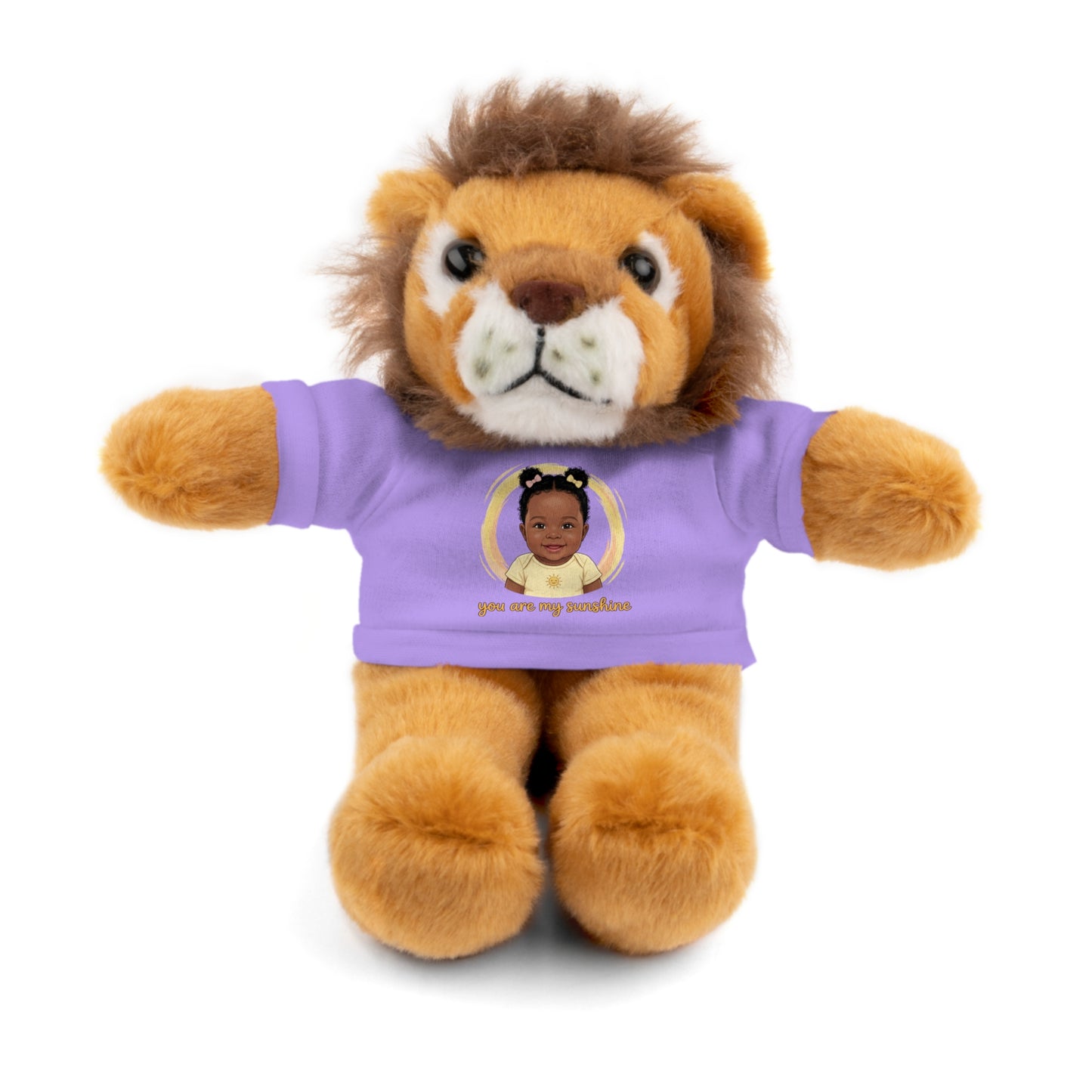 Baby Girl Stuffies with 'You are my sunshine' Tee