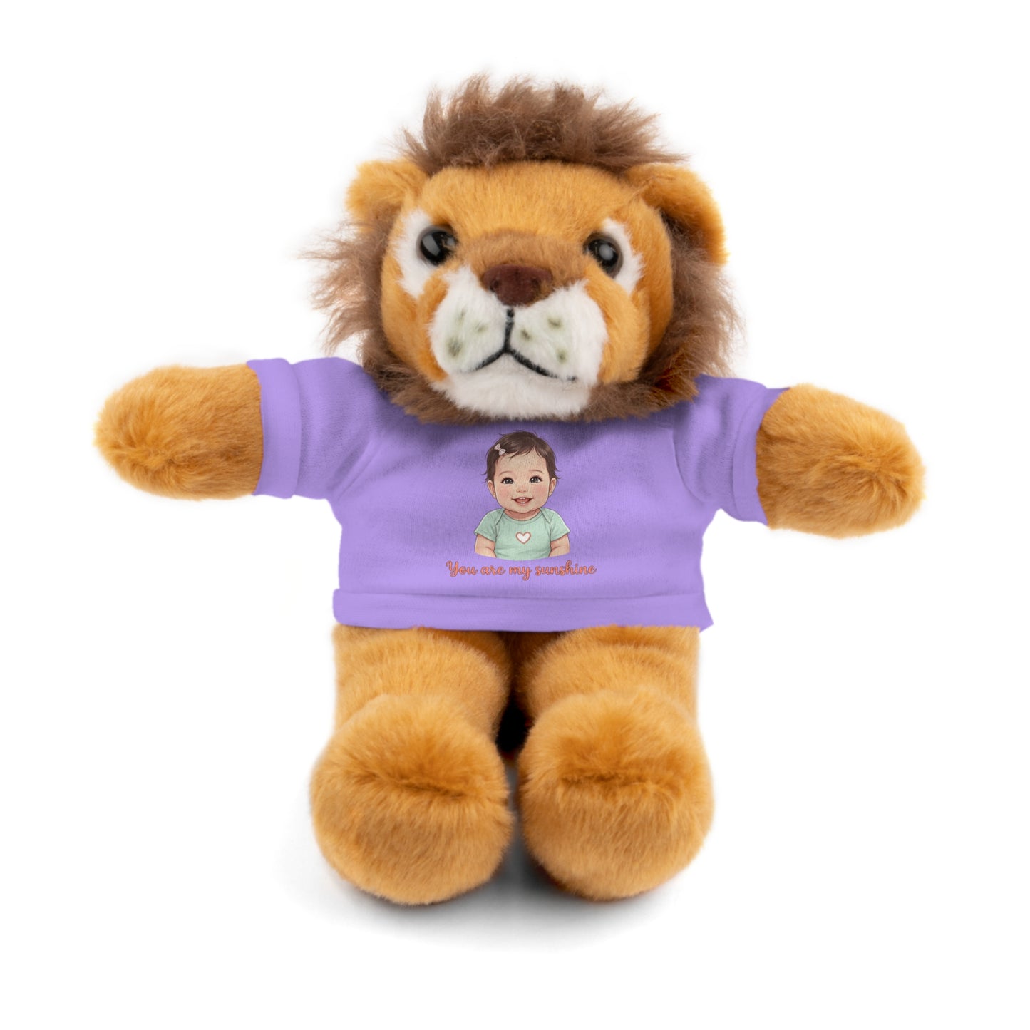 Baby Girl Stuffies with 'You are my sunshine' Tee