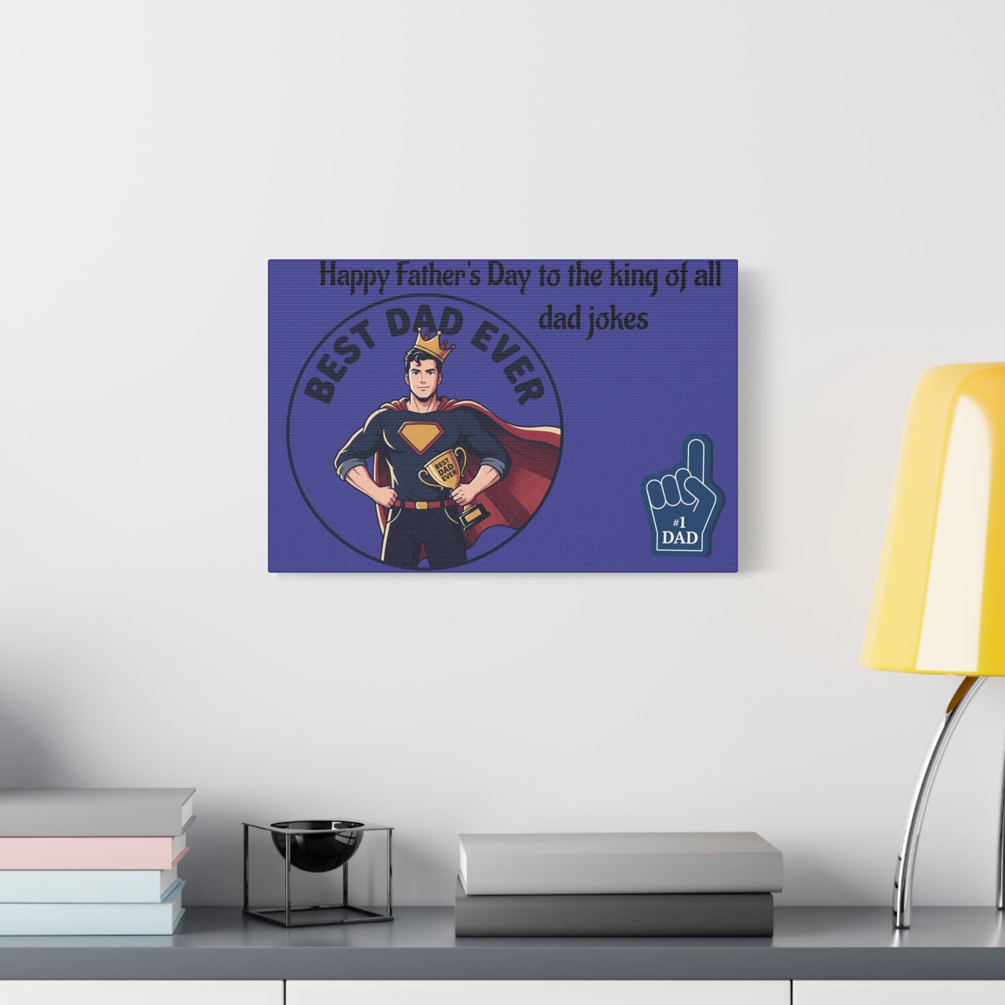 Best Dad Canvas