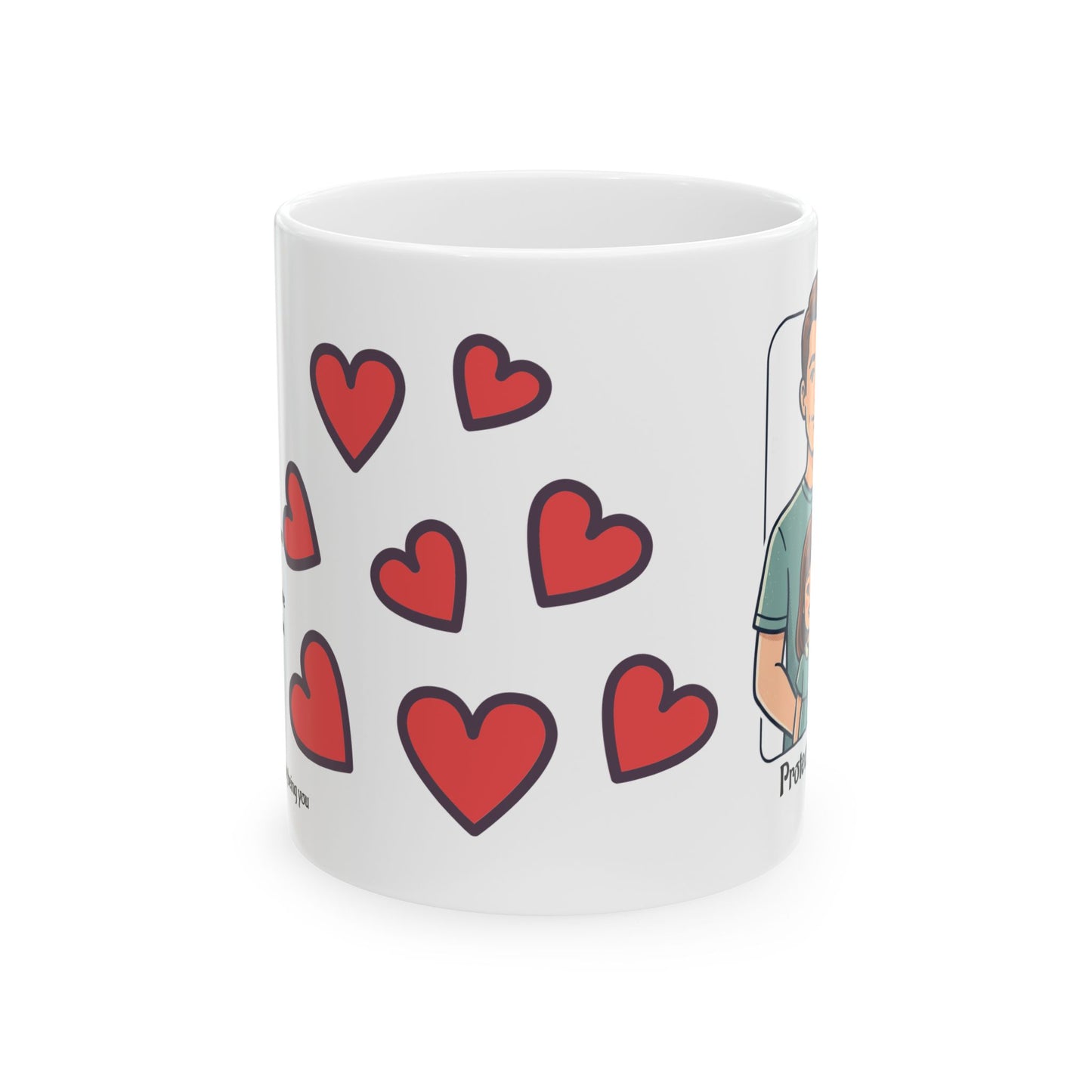 Mug for dad of our family, (11oz, 15oz)