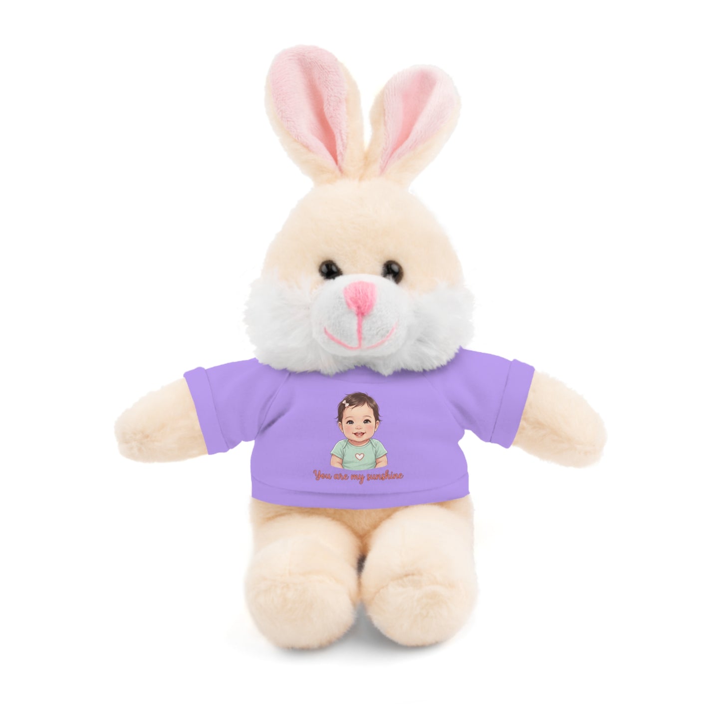 Baby Girl Stuffies with 'You are my sunshine' Tee