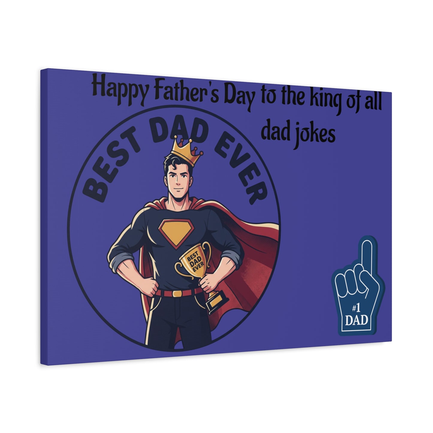 Best Dad Canvas