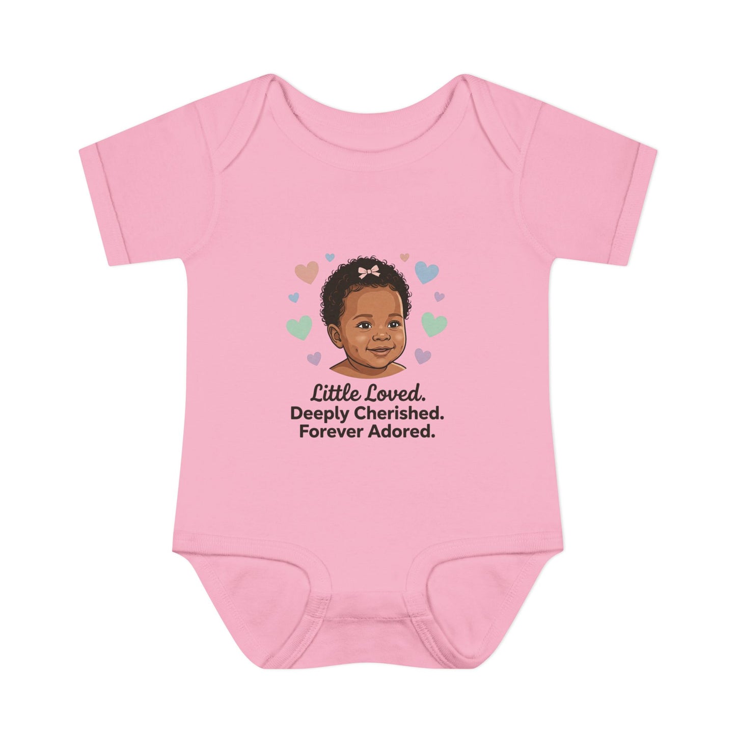 Little Loved Infant Bodysuit — "Little Loved. Deeply Cherished. Forever Adored." Baby Onesie