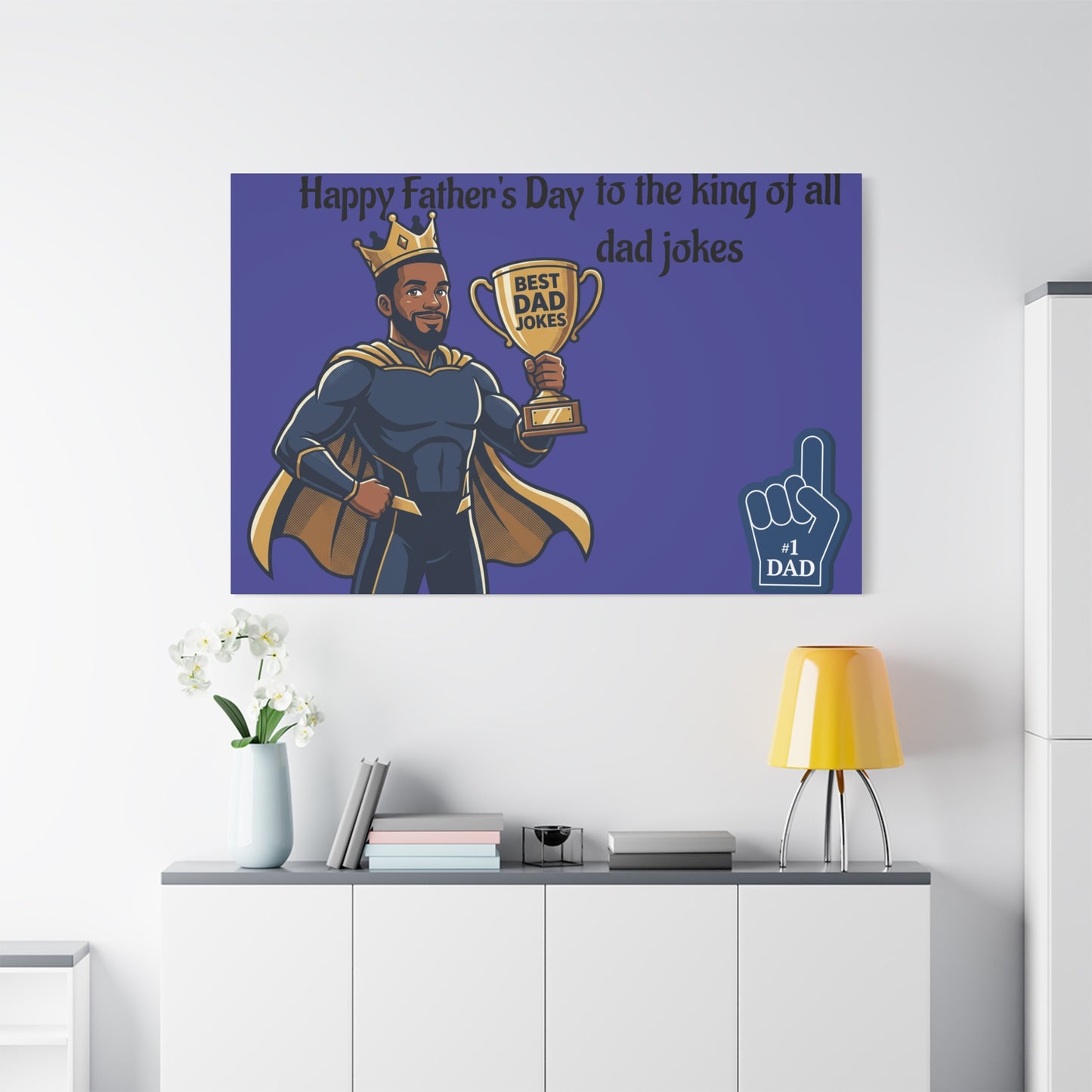 Best Dad Canvas