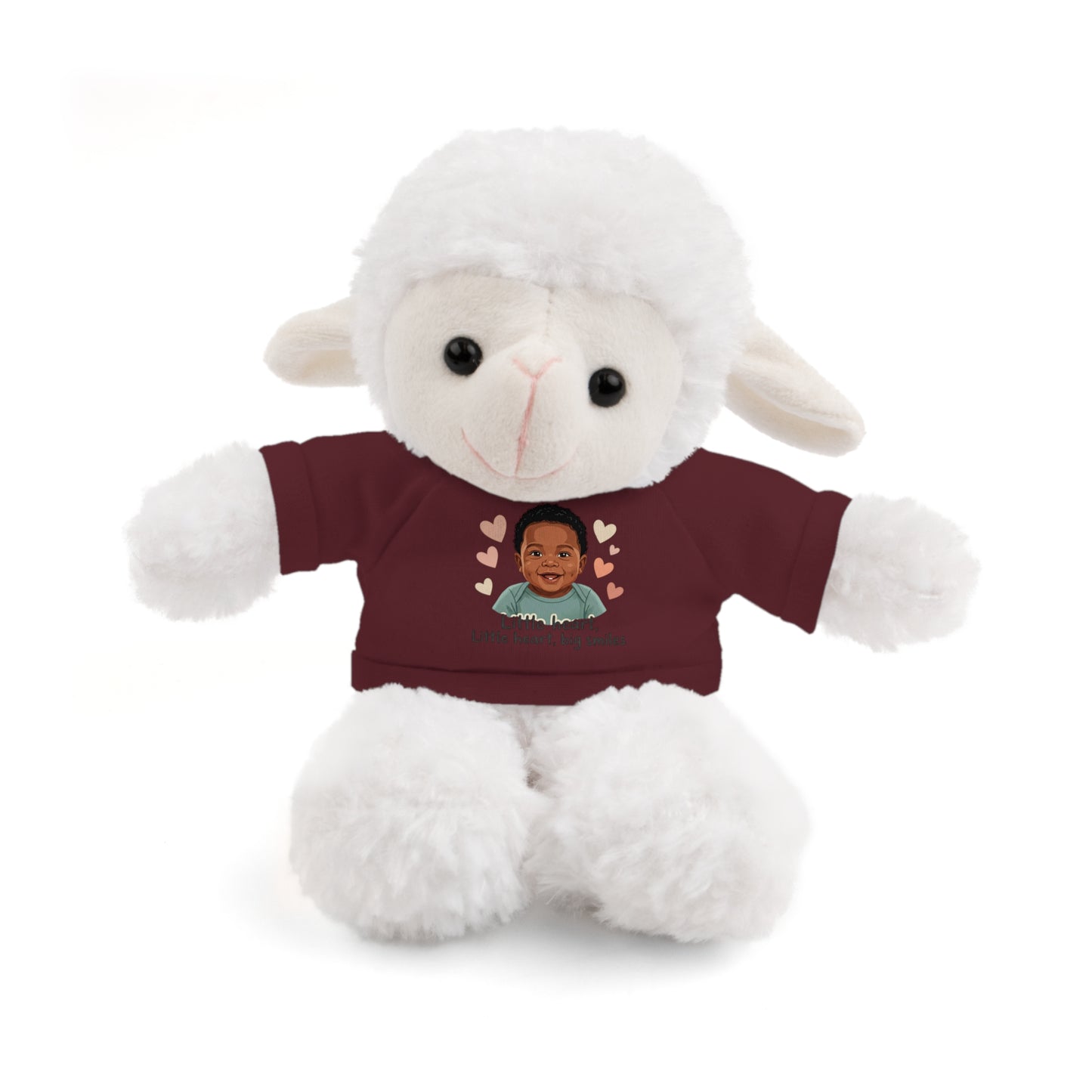 Baby Boy Stuffies with 'Little loved, big smile' Tee