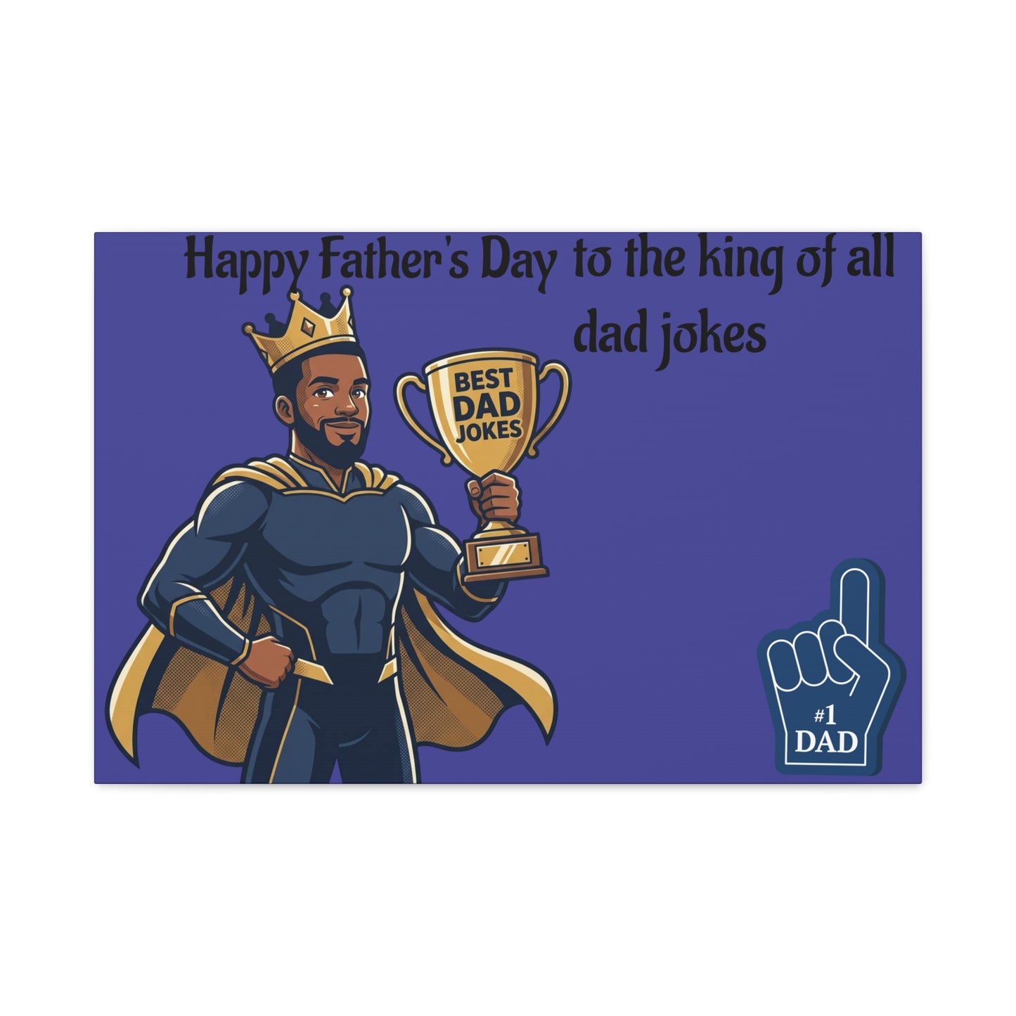 Best Dad Canvas