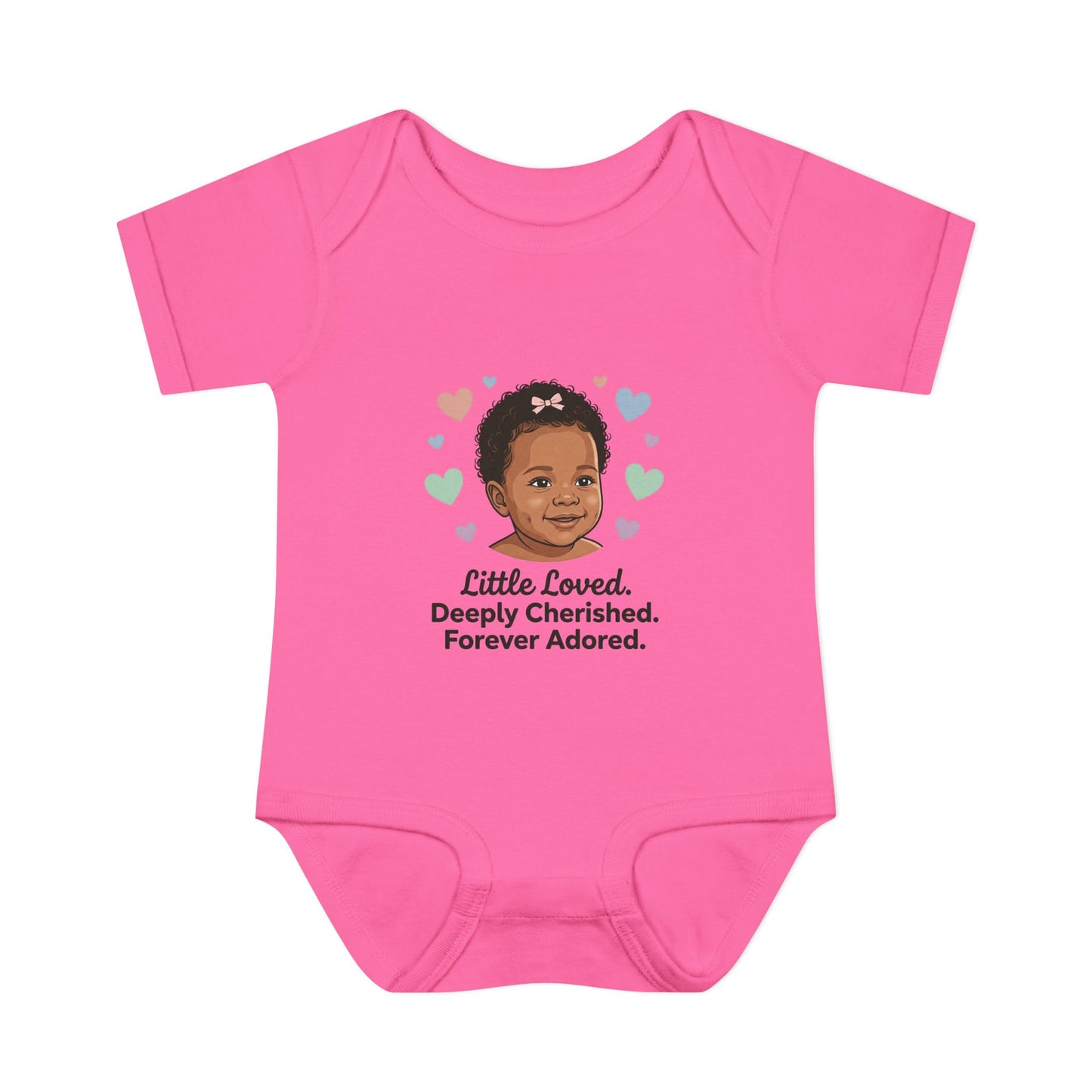 Little Loved Infant Bodysuit — "Little Loved. Deeply Cherished. Forever Adored." Baby Onesie